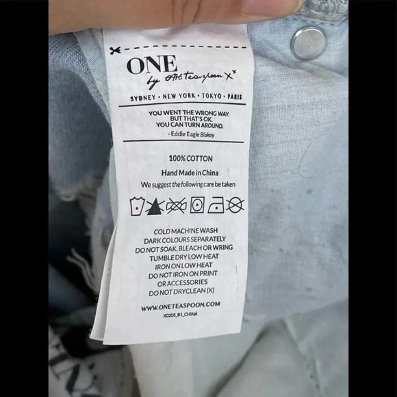 One Teaspoon DIAMONDE LONELY BOYS size 25 - Picture 14 of 16